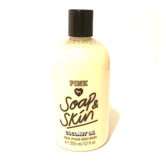NWT Pink Soap & Skin Coconut Oil Body Wash